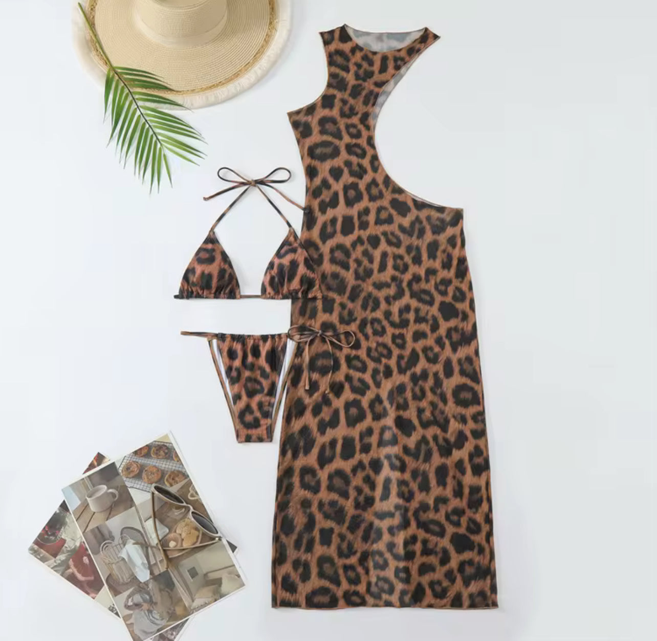 Leopard Three Piece Set