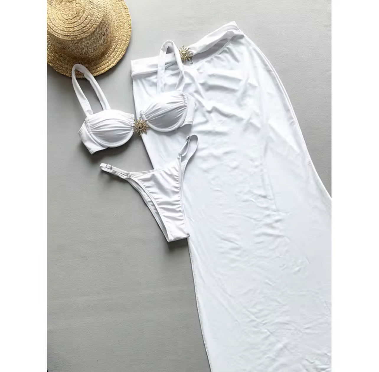 Exquisite White 3 Piece Set!