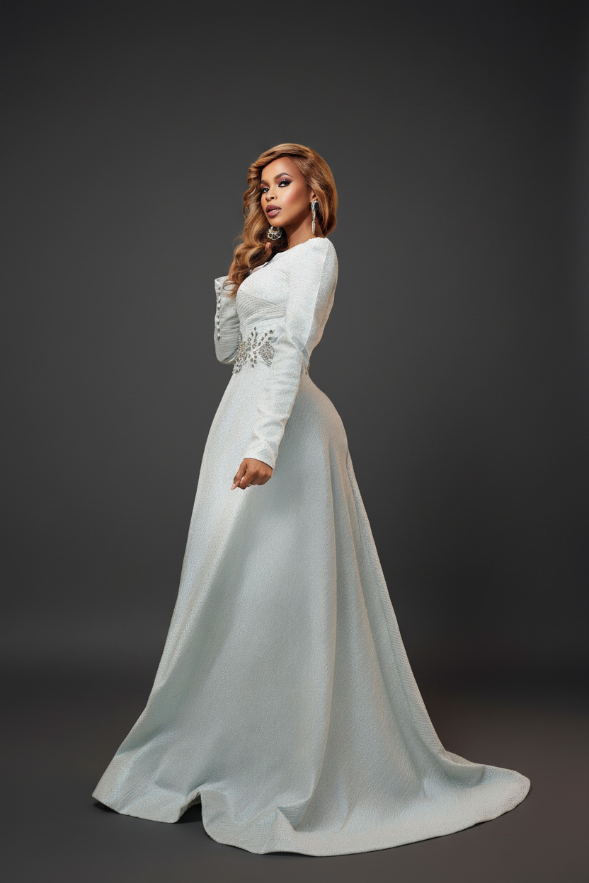 The Celeste Gown
