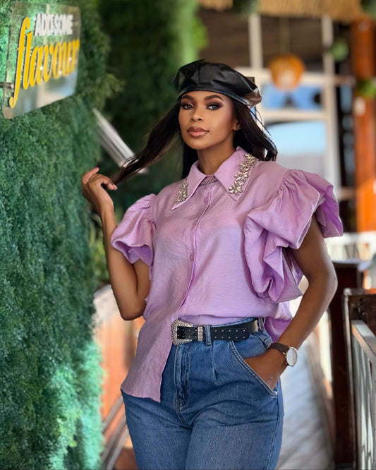 The Embellished Luxe Shirt