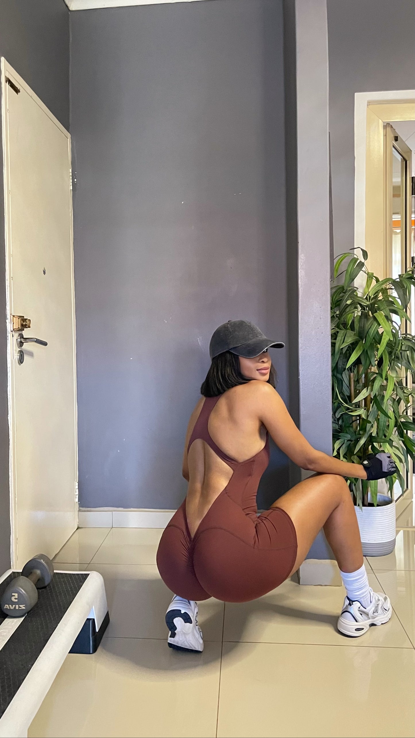 Chocolate Brown Jumpsuit