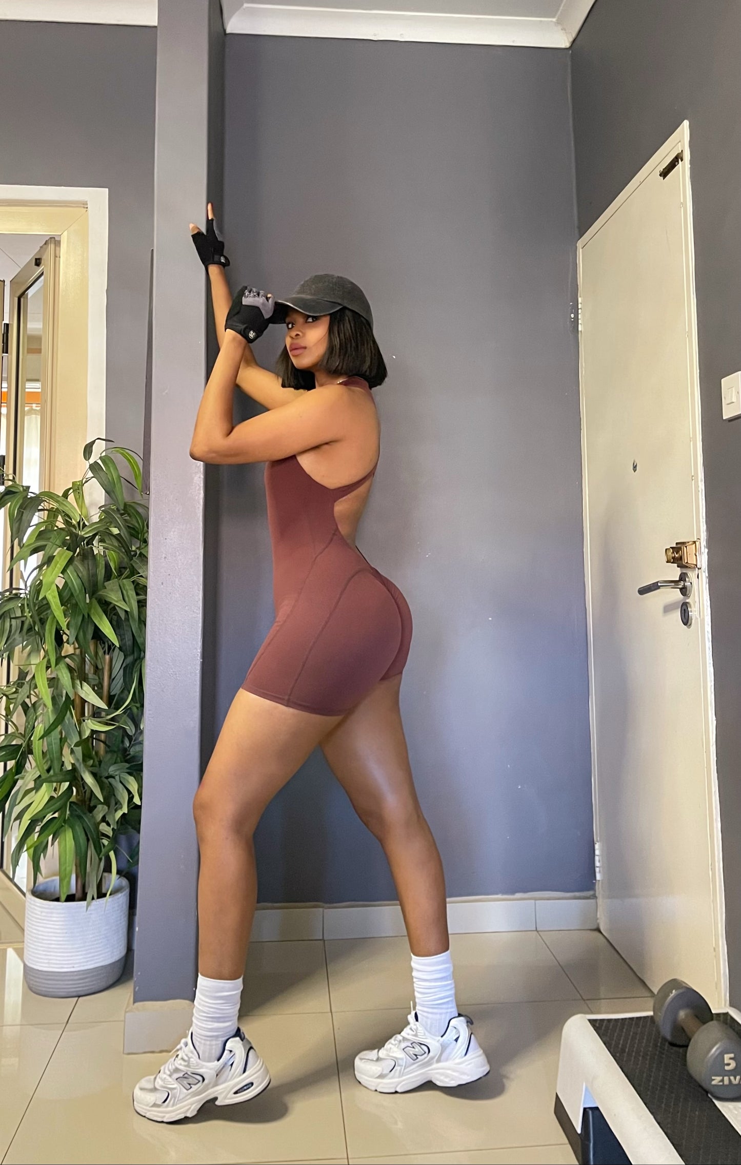 Chocolate Brown Jumpsuit