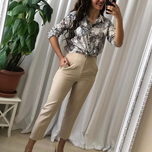 NUDE FORMAL PANTS