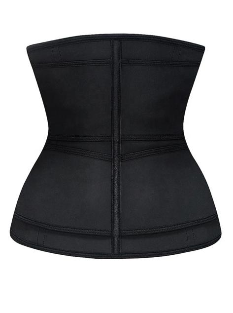 9 STEEL BONE DOUBLE BELT WAIST TRAINER