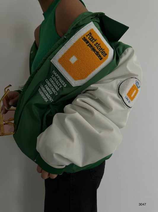 Green Baseball Jacket