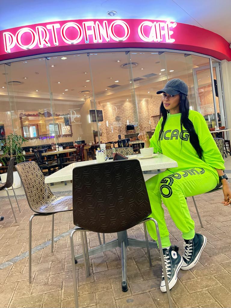 LIME GREEN TRACKSUIT