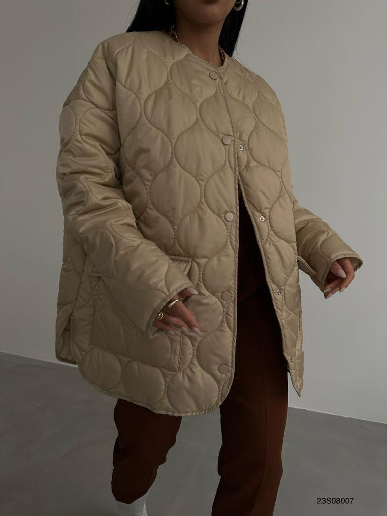 OVERSIZED QUILTED JACKET